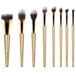 Luxie Glitter & Gold Brush Set